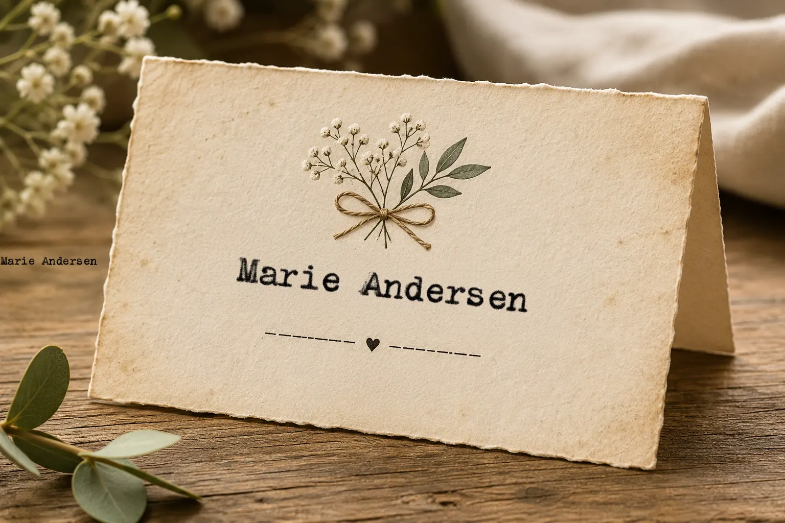 Place card