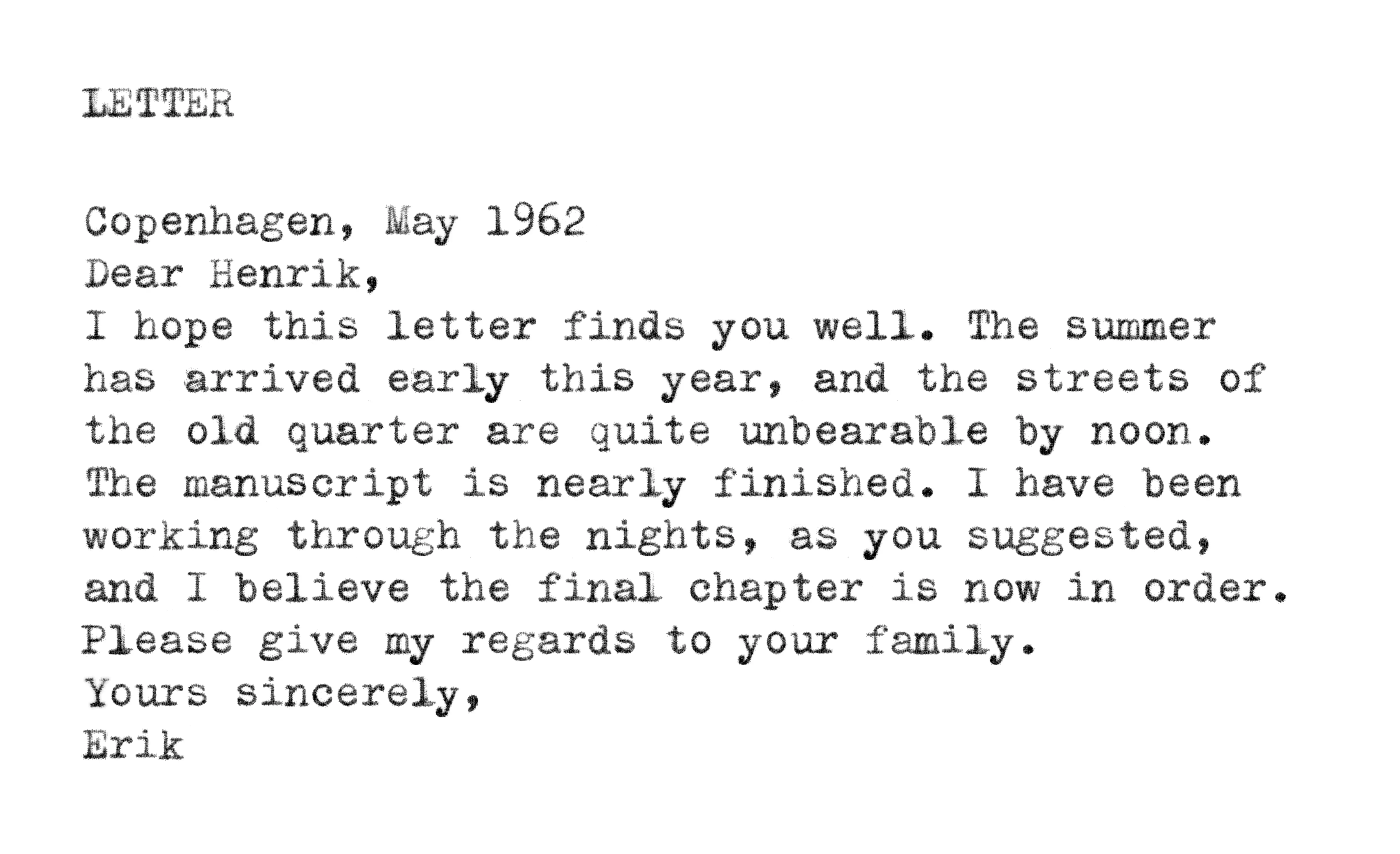 Letter